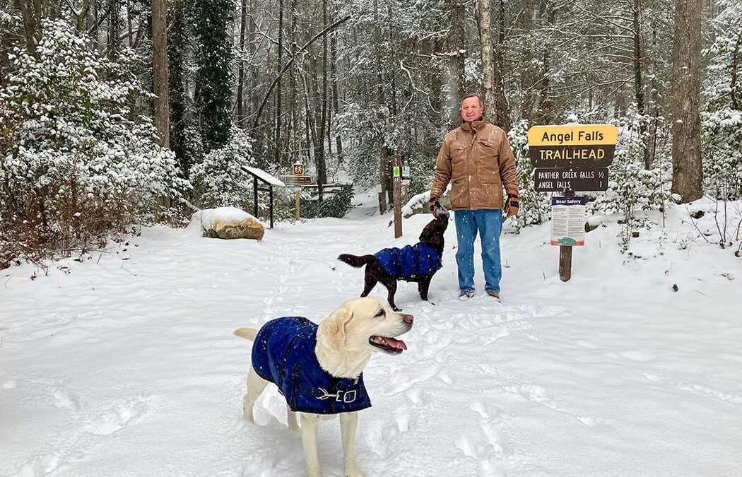 Snow Day! Hiking Panther Falls in the Lake Rabun Campground |Easy to Moderate (3 miles)